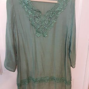 MAD Style XXL Green tunic